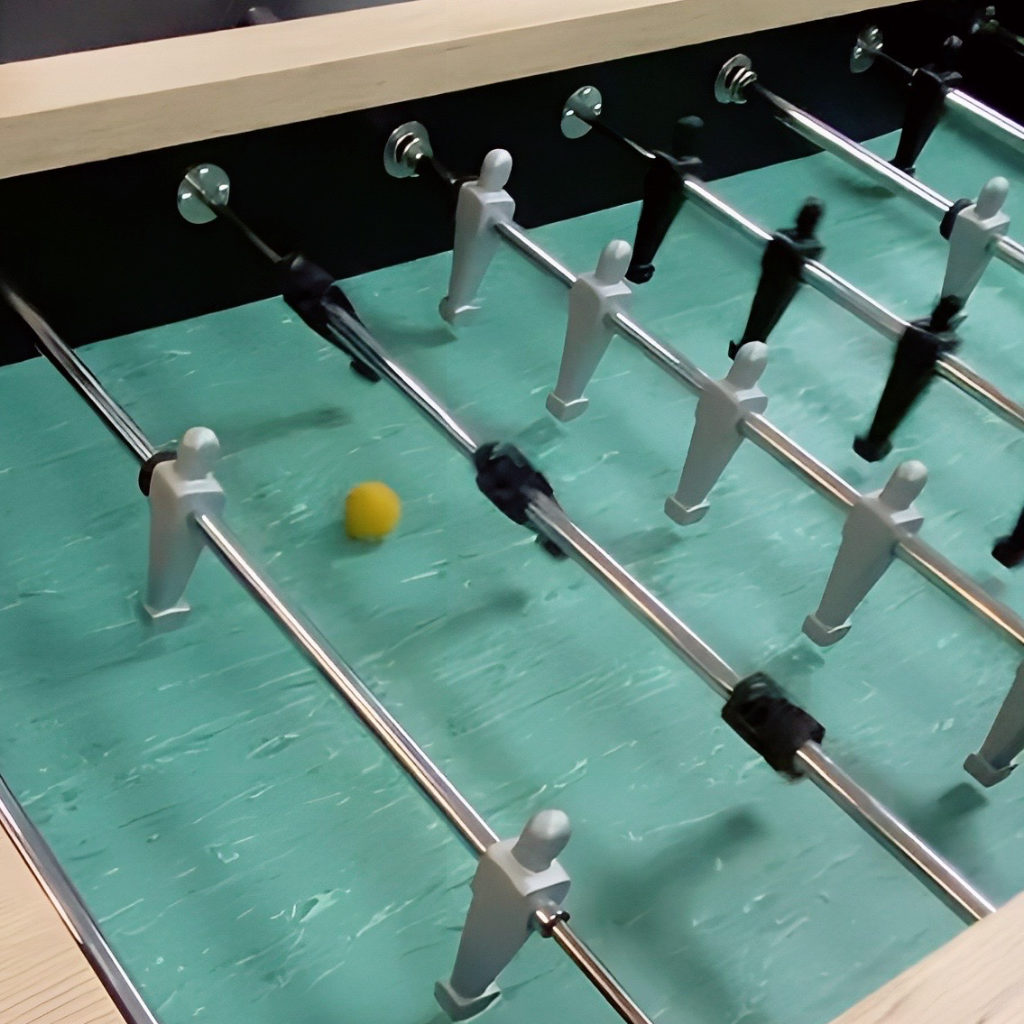 partie de babyfoot chez eurobillards